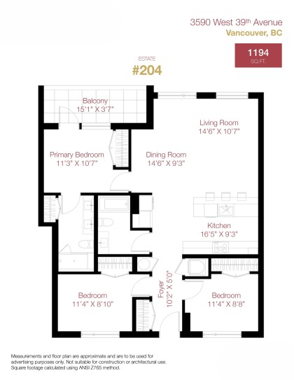 Photo 19 at 204 - 3590 W 39th Avenue, Dunbar, Vancouver West