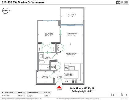 Photo 36 at 611 - 455 Sw Marine Drive, Marpole, Vancouver West