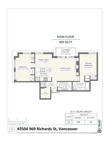 Photo 40 at 2504 - 969 Richards Street, Downtown VW, Vancouver West