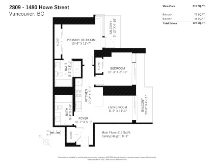 Photo 37 at 2809 - 1480 Howe Street, Yaletown, Vancouver West