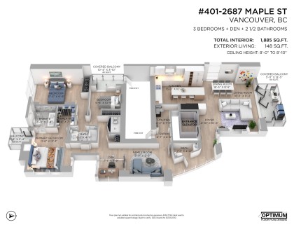 Photo 36 at 401 - 2687 Maple Street, Kitsilano, Vancouver West