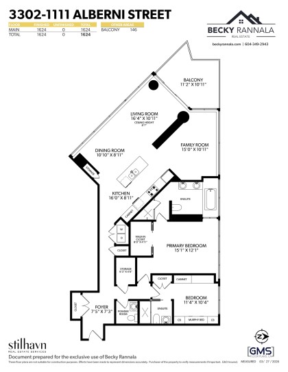 Photo 39 at 3302 - 1111 Alberni Street, West End VW, Vancouver West