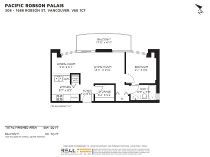 Photo 18 at 308 - 1688 Robson Street, West End VW, Vancouver West