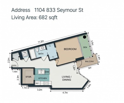 Photo 21 at 1104 - 833 Seymour Street, Downtown VW, Vancouver West