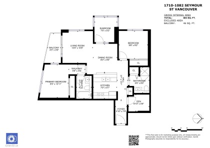 Photo 27 at 1710 - 1082 Seymour Street, Downtown VW, Vancouver West