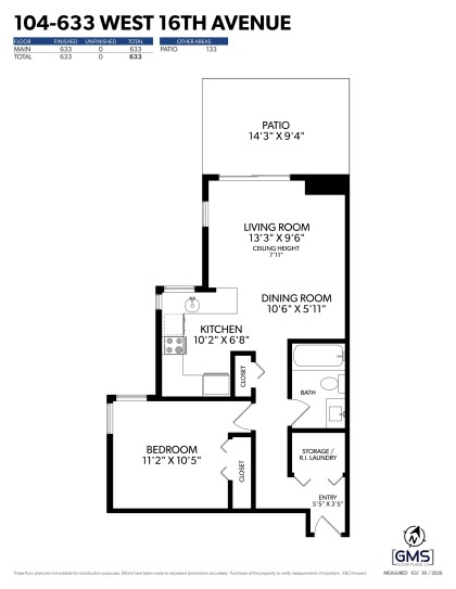 Photo 12 at 104 - 633 W 16th Avenue, Fairview VW, Vancouver West