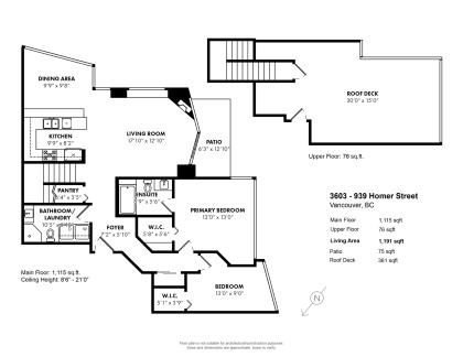 Photo 35 at 3603 - 939 Homer Street, Yaletown, Vancouver West