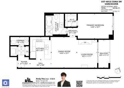 Photo 4 at 107 - 6015 Iona Drive, University VW, Vancouver West