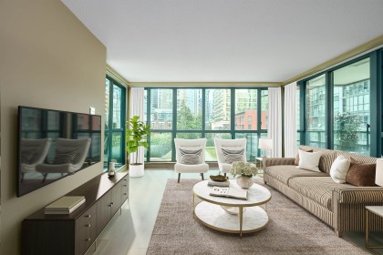 Photo 3 at 806 - 1238 Melville Street, Coal Harbour, Vancouver West