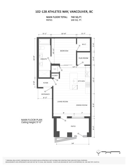 Photo 3 at 102 - 128 Athletes Way, False Creek, Vancouver West