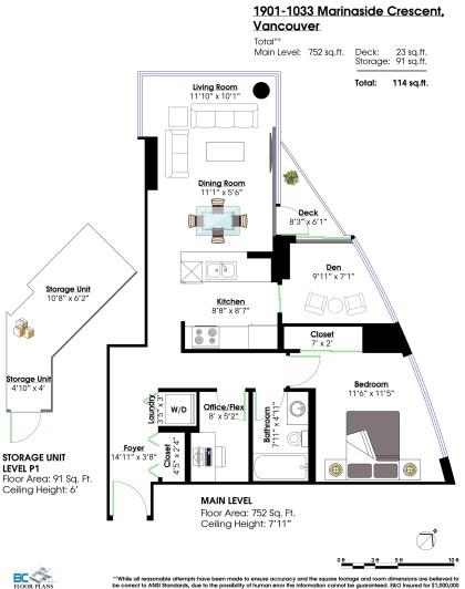 Photo 7 at 1901 - 1033 Marinaside Crescent, Yaletown, Vancouver West