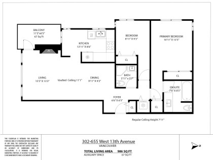 Photo 40 at 302 - 655 W 13th Avenue, Fairview VW, Vancouver West