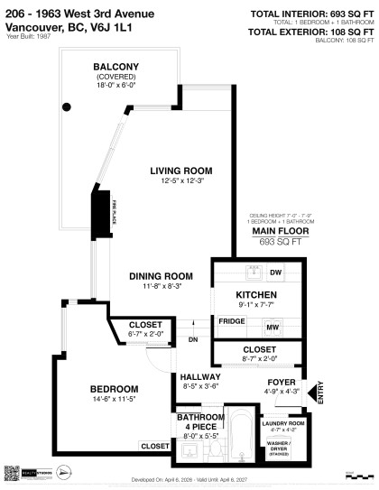 Photo 30 at 206 - 1963 W 3rd Avenue, Kitsilano, Vancouver West