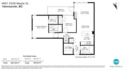 Photo 33 at 607 - 2528 Maple Street, Kitsilano, Vancouver West
