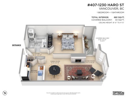 Photo 18 at 407 - 1230 Haro Street, West End VW, Vancouver West