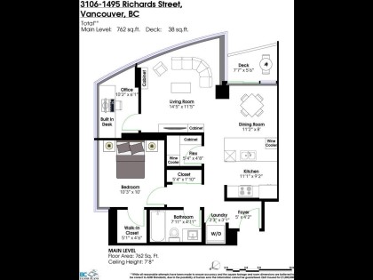 Photo 31 at 3106 - 1495 Richards Street, Yaletown, Vancouver West