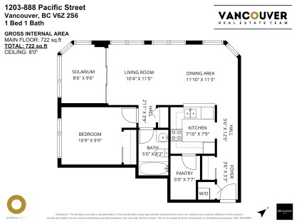 Photo 32 at 1203 - 888 Pacific Street, Yaletown, Vancouver West
