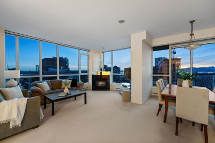 Photo 1 at 3601 - 1328 W Pender Street, Coal Harbour, Vancouver West
