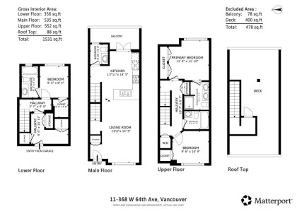 Photo 33 at 11 - 368 W 64th Avenue, Marpole, Vancouver West