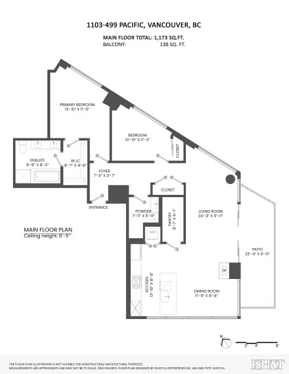 Photo 40 at 1103 - 499 Pacific Street, Yaletown, Vancouver West