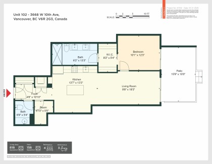 Photo 19 at 102 - 3668 W 10th Avenue, Kitsilano, Vancouver West
