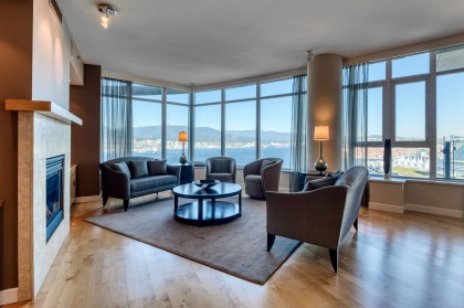 Photo 3 at 3402 - 1281 W Cordova Street, Coal Harbour, Vancouver West