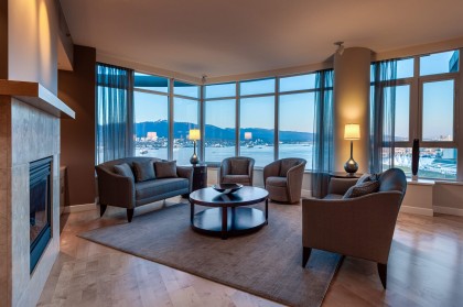 Photo 4 at 3402 - 1281 W Cordova Street, Coal Harbour, Vancouver West