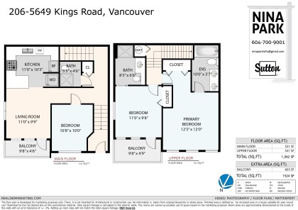 Photo 1 at 206 - 5649 Kings Road, University VW, Vancouver West