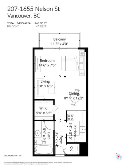 Photo 18 at 207 - 1655 Nelson Street, West End VW, Vancouver West