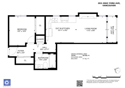 Photo 26 at 202 - 2036 York Avenue, Kitsilano, Vancouver West