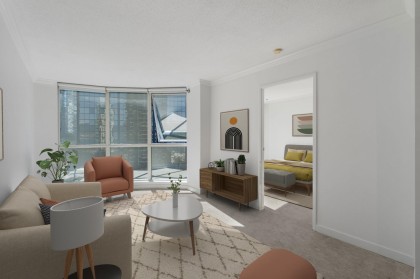 Photo 3 at 1007 - 588 Broughton Street, Coal Harbour, Vancouver West