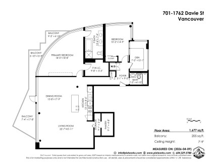 Photo 36 at 701 - 1762 Davie Street, West End VW, Vancouver West