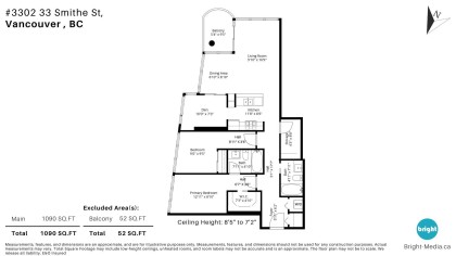 Photo 40 at 3302 - 33 Smithe Street, Yaletown, Vancouver West