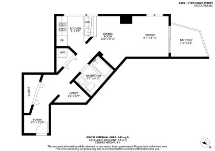 Photo 39 at 609 - 1189 Howe Street, Downtown VW, Vancouver West