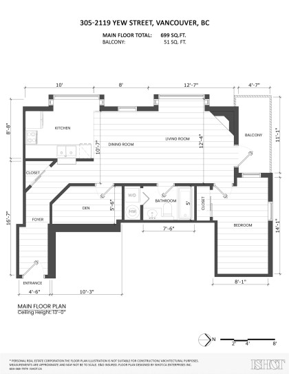 Photo 21 at 305 - 2119 Yew Street, Kitsilano, Vancouver West