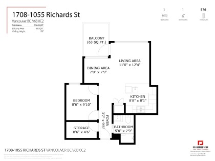 Photo 32 at 1708 - 1055 Richards Street, Downtown VW, Vancouver West