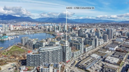 Photo 4 at 1405 - 1788 Columbia Street, False Creek, Vancouver West