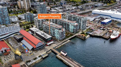 Photo 1 at 110 - 175 Victory Ship Way, Lower Lonsdale, North Vancouver