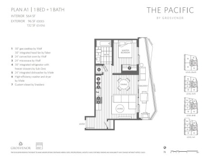 Photo 23 at 801 - 889 Pacific Street, Downtown VW, Vancouver West