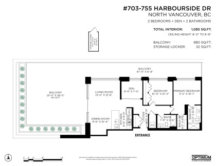 Photo 39 at 703 - 755 Harbourside Drive, Harbourside, North Vancouver