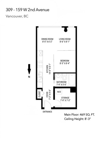 Photo 36 at 309 - 159 W 2nd Avenue, False Creek, Vancouver West