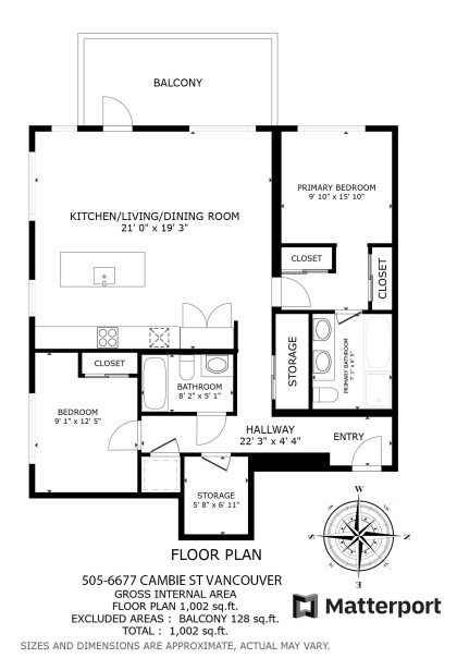 Photo 15 at 505 - 6677 Cambie Street, South Cambie, Vancouver West