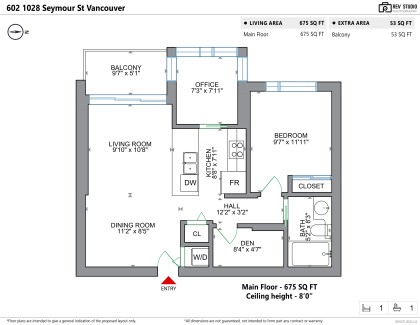 Photo 28 at 602 - 1082 Seymour Street, Downtown VW, Vancouver West