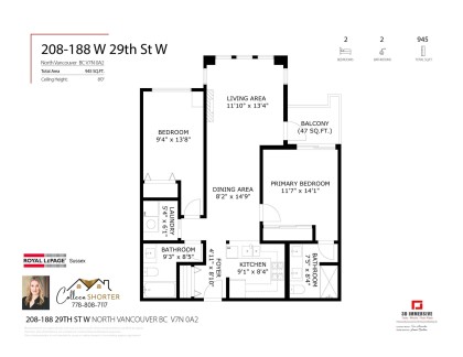 Photo 32 at 208 - 188 W 29 Street, Upper Lonsdale, North Vancouver