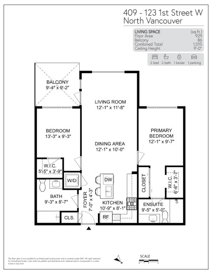Photo 29 at 409 - 123 W 1st Street, Lower Lonsdale, North Vancouver