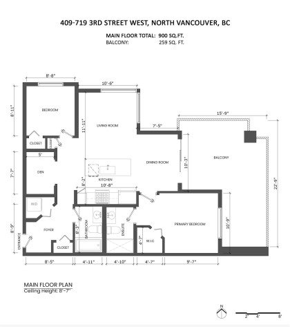 Photo 39 at 409 - 719 W 3rd Street, Harbourside, North Vancouver