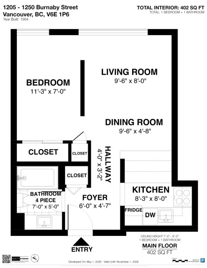 Photo 31 at 1205 - 1250 Burnaby Street, West End VW, Vancouver West