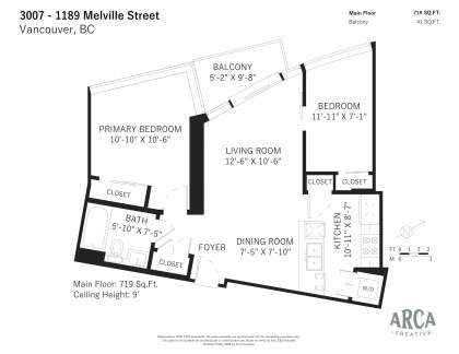 Photo 19 at 3007 - 1189 Melville Street, Coal Harbour, Vancouver West