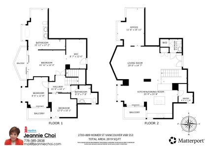 Photo 2 at 2703 - 889 Homer Street, Downtown VW, Vancouver West