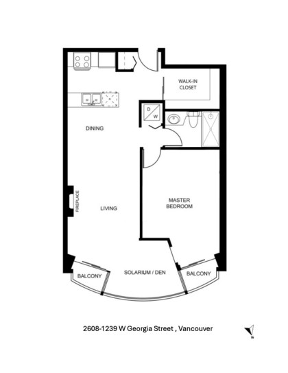 Photo 23 at 2608 - 1239 W Georgia Street, Coal Harbour, Vancouver West